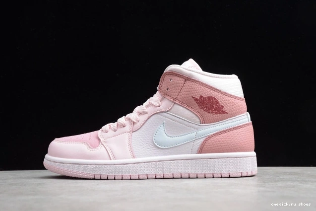 Rep CW5379-600 Mid 1 Pink Digital Jordan Air 0703